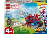 LEGO® - LEGO Super Heroes Marvel 11206 Spidey på sin motorcykel mod Rhino - 11206