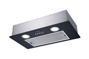 Emhætter - Candy CBG625/1N - canopy - black and metallic finish - CBG625/1N