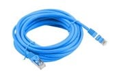 Netværkskabel - Lanberg patch cable - 10 m - blue RAL 5012 - Blå - 10m - PCF6-10CC-1000-B