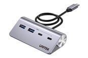 USB hub - Unitek uHUB Q4 - hub - 4-in-1 - 4 ports USB hub - 4 ports - Grå - H1337AGY01