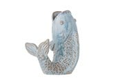 Boligindretning - Bloomingville - Hiro Vase - Blue - Stoneware - 82061997