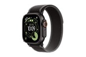 Smartwatch & Sportsur - Apple Watch Ultra 3 GPS + Cellular 49mm Black Titanium Case with Black/Charcoal Trail Loop - M/L - MF1H4DH/A