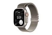 Smartwatch & Sportsur - Apple Watch Ultra 3 GPS + Cellular 49mm Natural Titanium Case with Natural Titanium Milanese Loop - Medium - MEWY4DH/A