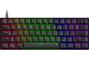 Tastatur - Speed-Link ATMOS RGB Rainbow - Gaming Tastatur - Amerikansk engelsk - SL-670015-BK-US