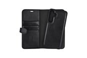 Mobil - Covers & Cases - Buffalo Wallet Case Leather 2-in-1 Black - Samsung S25 FE 5G - 590173