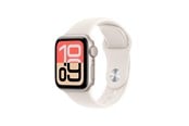 Smartwatch & Sportsur - Apple Watch SE 3 GPS 40mm Starlight Aluminium Case with Starlight Sport Band - M/L - MEH54QN/A