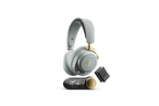 Hovedtelefoner/headset - SteelSeries Arctis Nova Elite Sage Gold - High-end Gaming Headset - Hvid - 61663