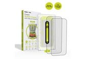 Mobil - Beskyttelsesglas - Mobile Origin Screen Guard with easy applicator - full coverage - 2 pack - iPhone 17 Pro Max - SGA-F-i17ProMax-2pk
