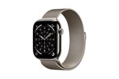 Smartwatch & Sportsur - Apple Watch Series 11 GPS + Cellular 46mm Natural Titanium Case with Natural Milanese Loop - M/L - MFD04QN/A