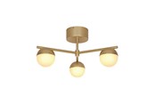 Lamper - Nordlux Contina loftlampe, børstet messing - 2512096035