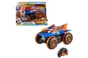 Fjernstyret - Hot Wheels Monster Trucks Tiger Shark Climber RC Vehicle - JFR39