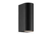 Lamper - Nordlux Dion Double udendørs væglampe, sort - 2518021003