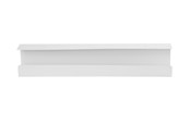 Kabel Organisering - Cablio Under-Desk Cable Tray – White – 60 cm - CAB-001W