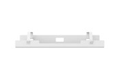 Kabel Organisering - Cablio Under-Desk Cable Tray – White – 60cm - CAB-002W