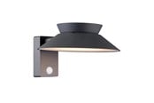 Lamper - Nordlux Justina Solar udendørs væglampe antracit - 2418071050