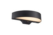 Lamper - Nordlux Monay Round Solar udendørs væglampe sort - 2518351003