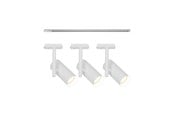Lamper - Nordlux Jerome Link 3-Kit + 1 meter Skinnesystem hvid - 2510096001