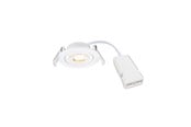 Lamper - Nordlux Monolo indbygningsspot 1-kit hvid - 2510300101