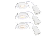 Lamper - Nordlux Monolo indbygningsspot 3-kit hvid - 2510310101