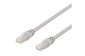 Netværkskabel - Deltaco TP-615AU - patch cable - 15 m - grey - Grå - 15m - TP-615AU