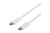 USB kabel - Deltaco - USB-C cable - 24 pin USB-C to 24 pin USB-C - 1 m - USBC-1059