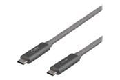 USB kabel - Deltaco USBC-1412M - USB-C cable - USB-C to USB-C - 1 m - USBC-1412M