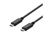 USB kabel - Deltaco USBC-2003 - USB-C cable - 24 pin USB-C to 24 pin USB-C - 3 m - USBC-2003