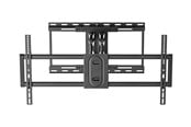 Vægbeslag, AV-Beslag & AV-Møbler - Deltaco Office mounting kit - for flat panel - heavy-duty full-motion 3-way 80 kg - black - Maks 80 kg - Maks størrelse 100" - ARM-0261-B
