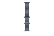Smartwatch - Tilbehør - Apple 49mm Anchor Blue Ocean Band - Natural Titanium Finish - MGCC4ZM/A