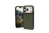 Mobil - Covers & Cases - UAG Civilian Magsafe - Olive/Orange - iPhone 17 Pro - 114545117297