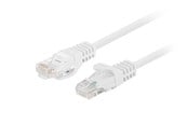 Netværkskabel - Lanberg patch cable - 3 m - white RAL 9010 - Hvid - 3m - PCU5-20CC-0300-W