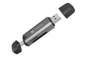 Hukommelseskort - adapter og kortlæser - Natec SCARAB 3 - card reader - USB / USB-C 3.2 Gen 1 - NCZ-2262
