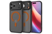 Mobil - Covers & Cases - Spigen Ultra Hybrid MagSafe - frost black orange - iPhone 17 Pro Max - ACS10482