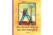 Børnebøger - Den lille krokodille og den store kærlighed - Børnebog - Hardcover - 9788776372583