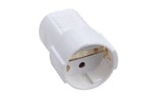 Afbrydermateriel - Thorkild Larsen Schuko Forlængerled Hvid 16A - F-8531007