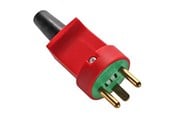 Afbrydermateriel - Thorkild Larsen Stikprop Rød/Grøn M/J 250V - F-8531001