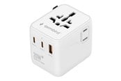 Strømkabel (ekstern) - Gembird Universal travel power adapter - 20W - TPA-1A2C20-01-W