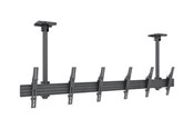 Vægbeslag, AV-Beslag & AV-Møbler - Multibrackets PRO Series mounting kit - tilt - for 3 flat panels - black - Maks 90 kg - Maks størrelse 65" - 7350073734924