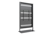 Vægbeslag, AV-Beslag & AV-Møbler - Multibrackets M Pro Series stand - for digital signage LCD panel - enclosure totem - black - Maks 35 kg - Maks størrelse 85" - 7350105219641