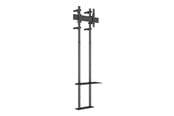 Vægbeslag, AV-Beslag & AV-Møbler - Multibrackets M Pro Series mounting kit - for flat panel / AV equipment - with shelf - black - Maks 105 kg - Maks størrelse 98" - 7340234812042