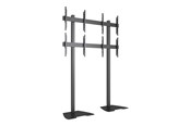 Vægbeslag, AV-Beslag & AV-Møbler - Multibrackets M Pro Series stand - for 4 LCD displays - micro adjustable - black - Maks 120 kg - Maks størrelse 55" - 7340234811625