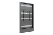 Vægbeslag, AV-Beslag & AV-Møbler - Multibrackets M Pro Series enclosure - totem - for flat panel - covered - black - Maks 35 kg - Maks størrelse 85" - 7340234810550