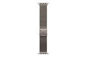 Smartwatch - Tilbehør - Apple 49mm Natural Titanium Milanese Loop - Small - MGHN4ZM/A