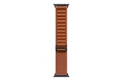 Smartwatch - Tilbehør - Apple 49mm Terra Cotta Alpine Loop - Large - Black Titanium Finish - MG9F4ZM/A