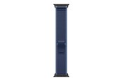 Smartwatch - Tilbehør - Apple 49mm Blue/Bright Blue Trail Loop - M/L - Black Titanium Finish - MG9R4ZM/A