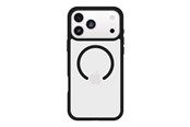 Mobil - Covers & Cases - OtterBox React MagSafe Apple iPhone 17 Pro Max Black Crystal - clear/black - 77-98651