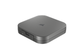 SSD - Corsair EX300U Portable SSD - 1TB - Ekstern SSD - Grå - USB 3.2 Gen 2 - CSSD-EX300U1TB