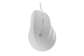Mus - Natec CRAKE 2 PRO - vertical mouse - USB - white - Vertical mouse - Optisk - 6 knapper - Hvid - NMY-2273