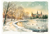 Julekalender - Bykalender Hillerødkalenderen - 5745000928330