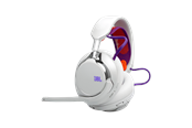Hovedtelefoner/headset - JBL Quantum 950 Wireless Gaming Headset White - JBLQTUM950WHT